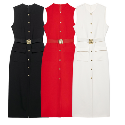 Zara Button Dress 8893