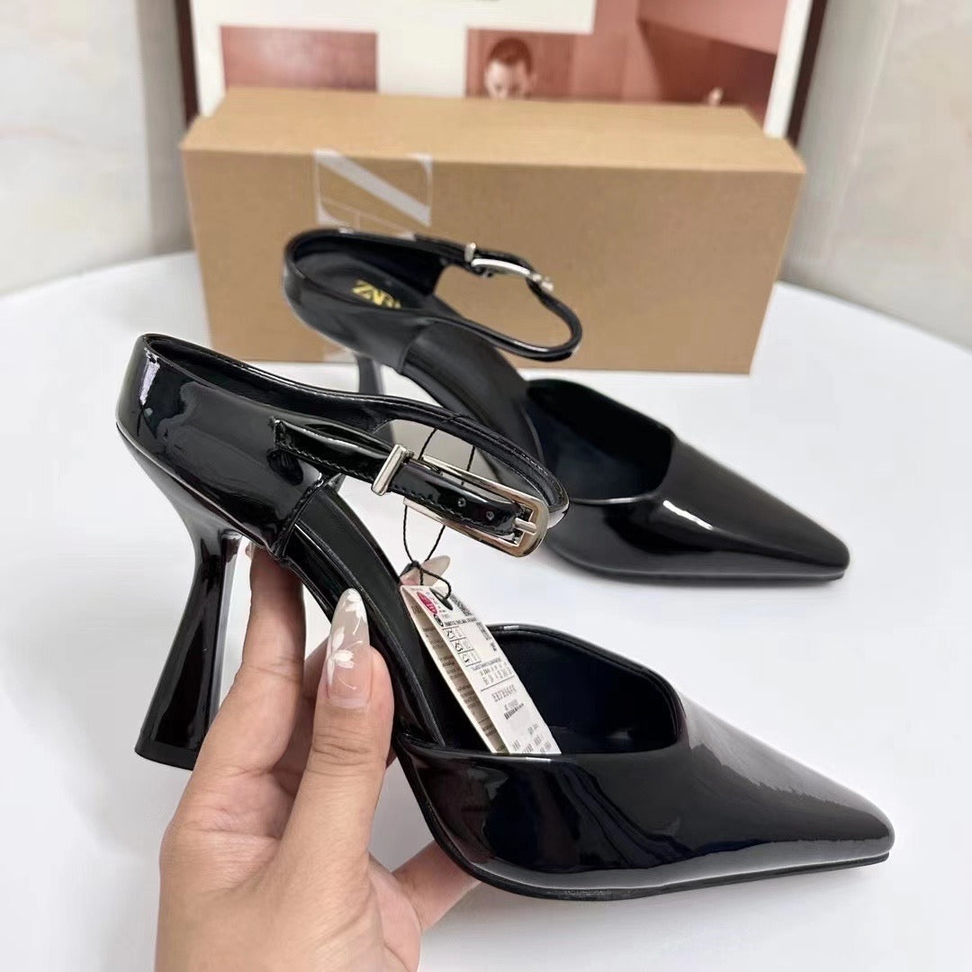 Zara Half Strap Heel