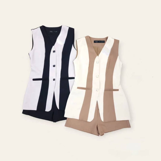 Waistcoat 2piece short