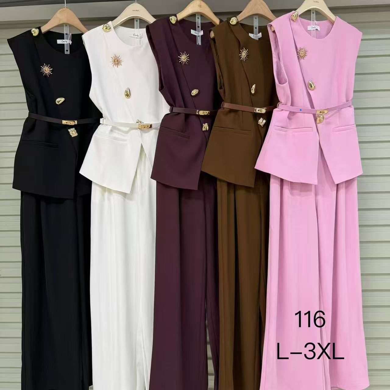 Candy Sleeveless Set 116