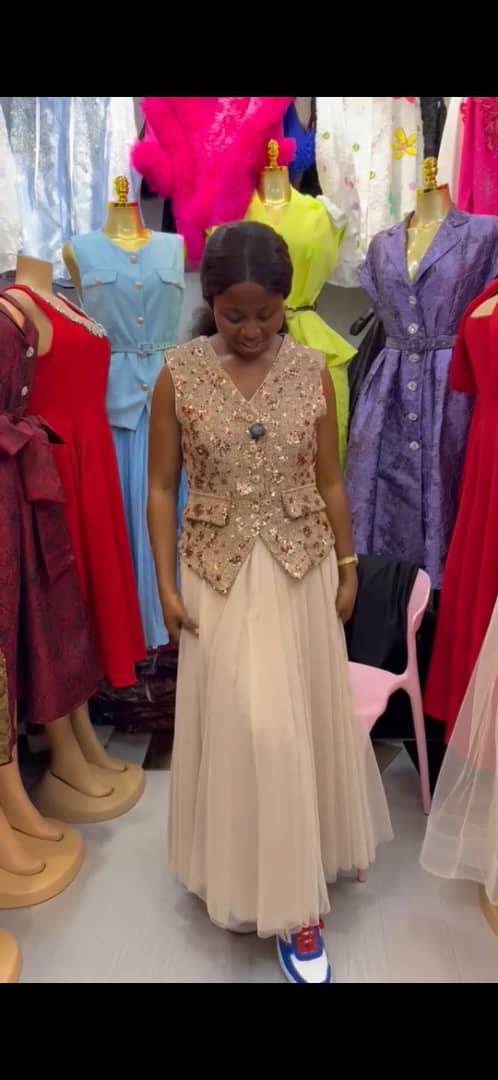 Waistcoat 2piece skirt 8818