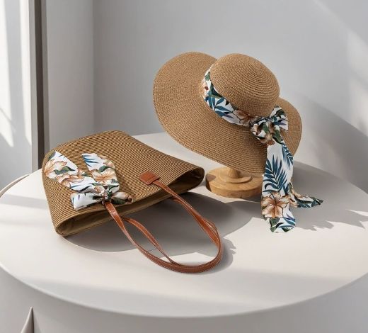 New in sun hats and bag 1846