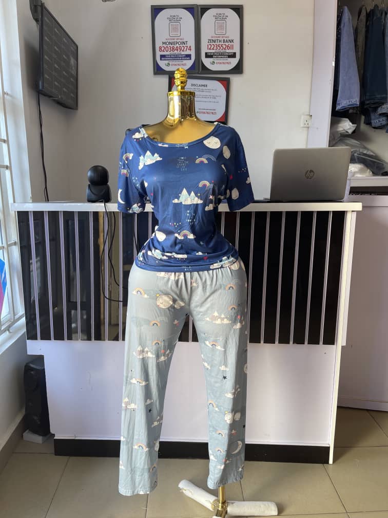 2piece nightwear 010