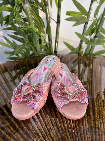 GIRLS GLITTER SLIPPERS