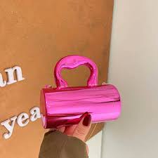 Glossy Pink Clutch 122